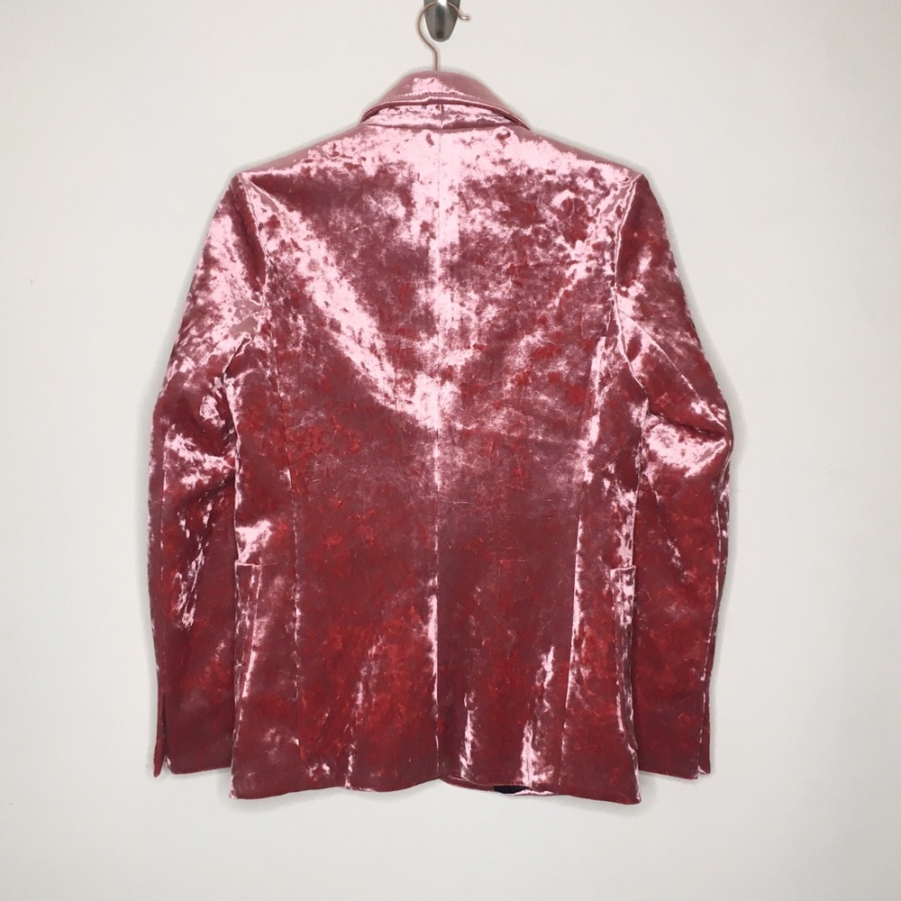 NWT Sandro Velvet Blazer Size 36 Small - Picture 10 of 15